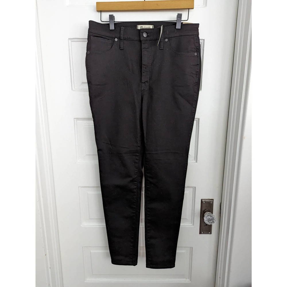 Madewell 10" High Rise Skinny Black Pants